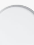 John Lewis Dine porcelain dinner plate white 26.5cm, UK version