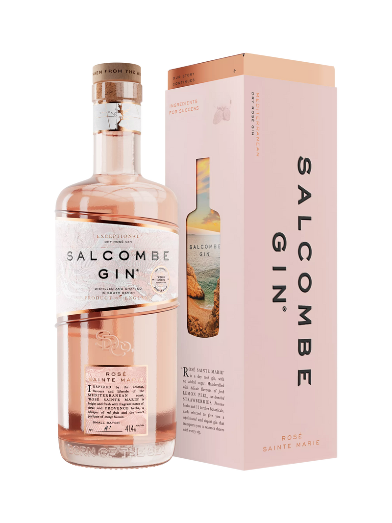 Salcombe Gin Rosé Sainte Marie gin 70cl (British brand)