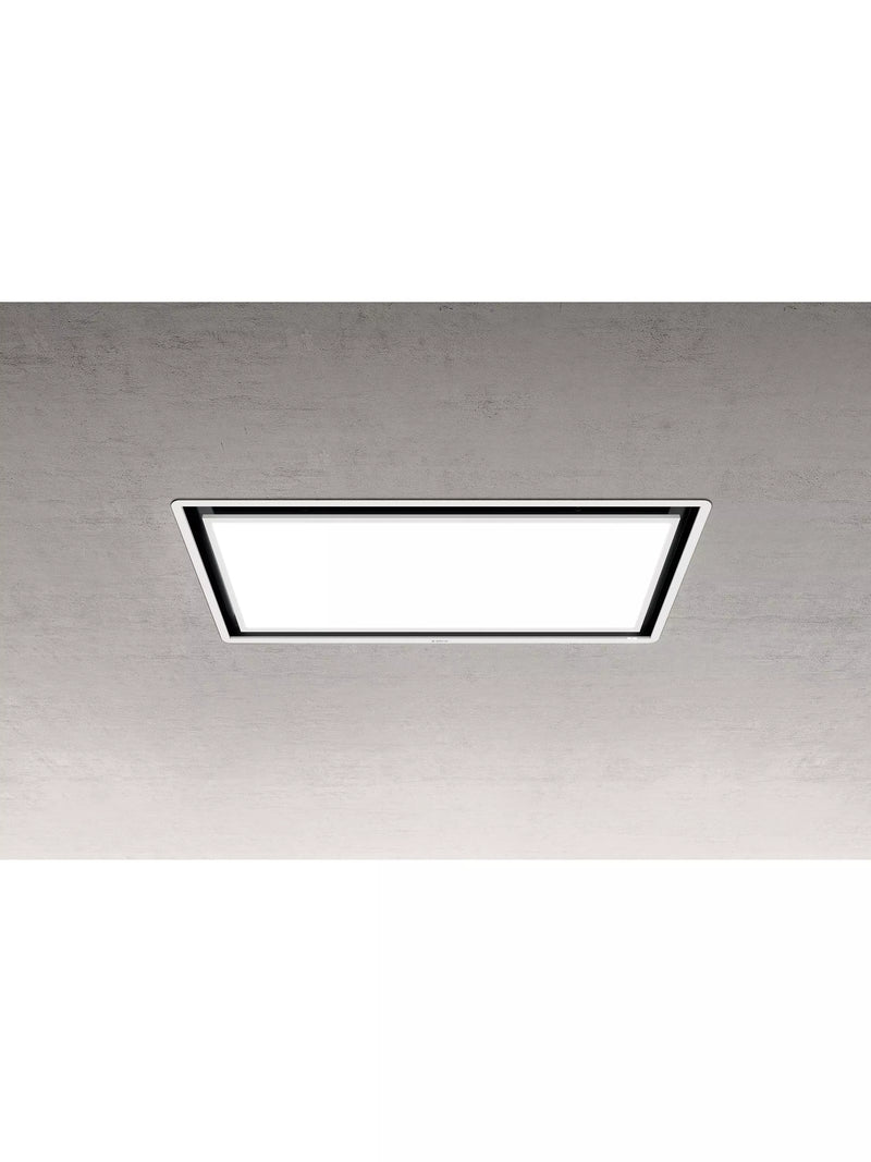 Elica SKYDOME30 white ceiling cooker hood 100cm, UK version