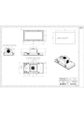 Elica SKYDOME30 white ceiling cooker hood 100cm, UK version