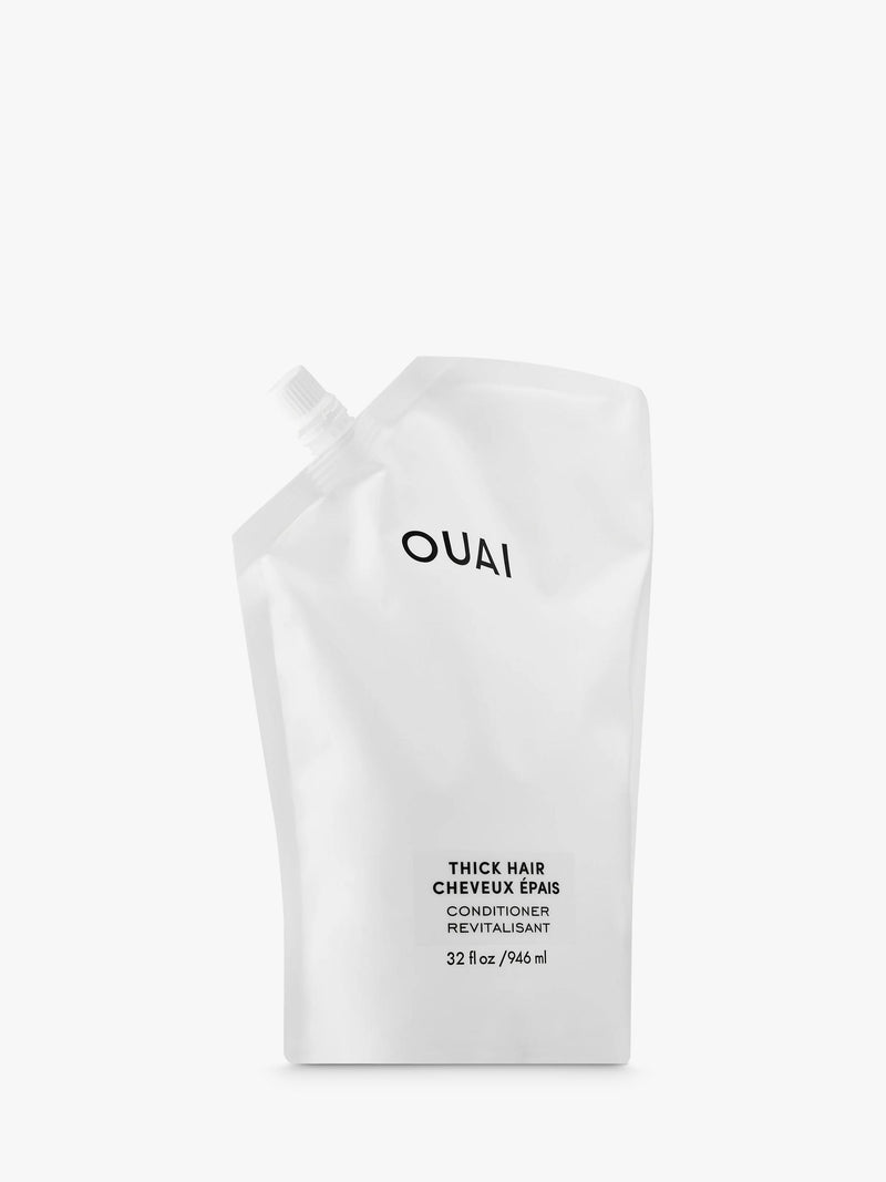 OUAI Thick Hair Conditioner Refill 946ml, imported from the UK