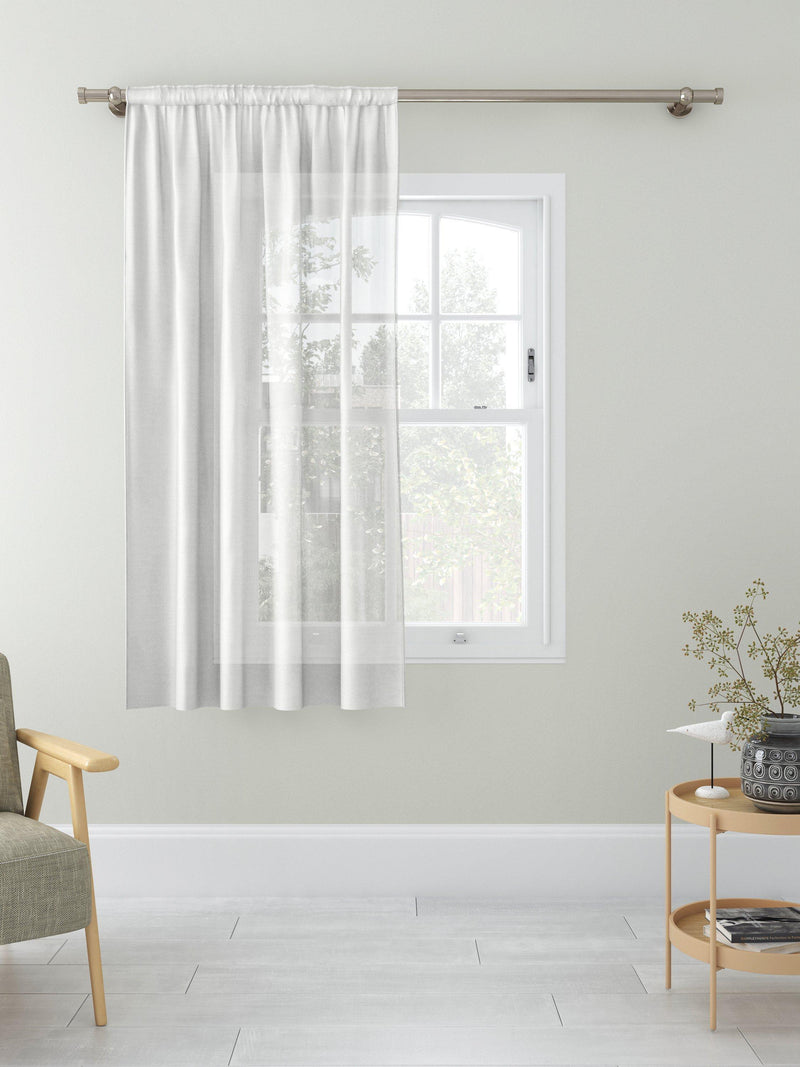 John Lewis fine dot voile fabric, imported from the UK