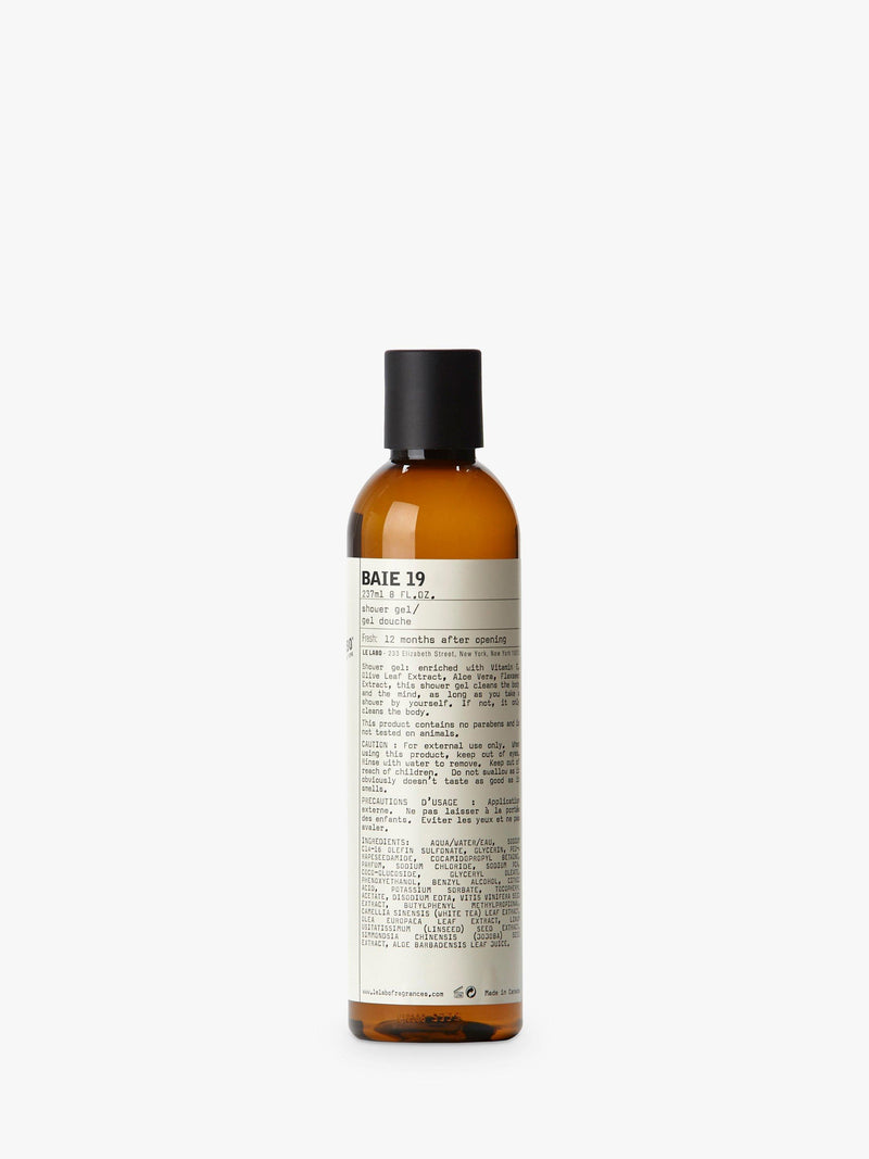 Le Labo Baie 19 Shower Gel with Vitamin E 237ml, UK version
