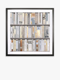 Art Marketing Sabrina Roscino The Library framed print 90x90cm (British brand)