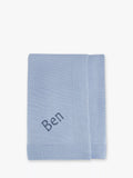 Babyblooms Personalised Knitted Baby Blanket Pink 70 x 100cm