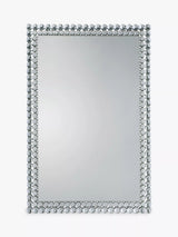 John Lewis Gallery Direct Crystal Frame Rectangular Wall Mirror 90 x 60cm- Buy online at McGrocer