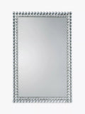 Gallery Direct crystal frame wall mirror 90x60cm - British product