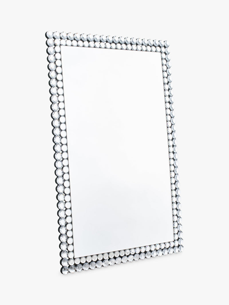 Gallery Direct crystal frame wall mirror 90x60cm - British product
