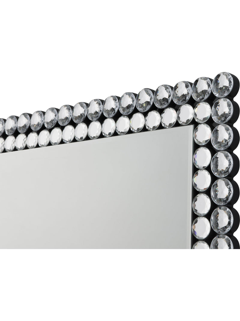 Gallery Direct crystal frame wall mirror 90x60cm - British product