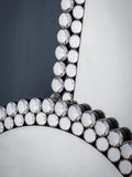 Gallery Direct crystal frame wall mirror 90x60cm - British product