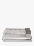 Brabantia dish rack with removable cutlery holder and drip tray - British product