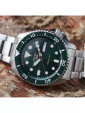 Seiko 5 Sports automatic watch 42.5mm green dial, imported from the UK