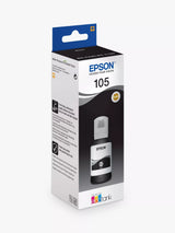 John Lewis Epson EcoTank 105 Ink Bottle, Black- Buy online at McGrocer