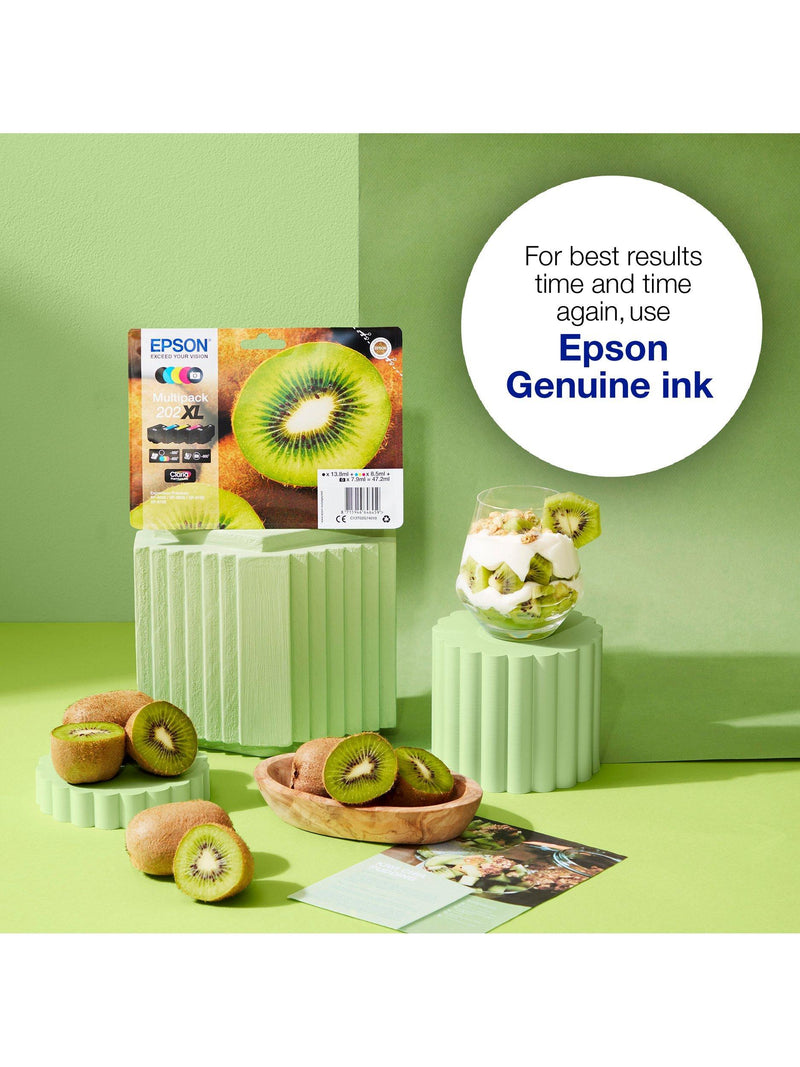Epson Kiwi 202 multipack inkjet cartridges 5 pack, imported from the UK