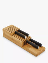 John Lewis Joseph Joseph DrawerStore Bamboo 2 Tier Knife Organiser- Buy online at McGrocer