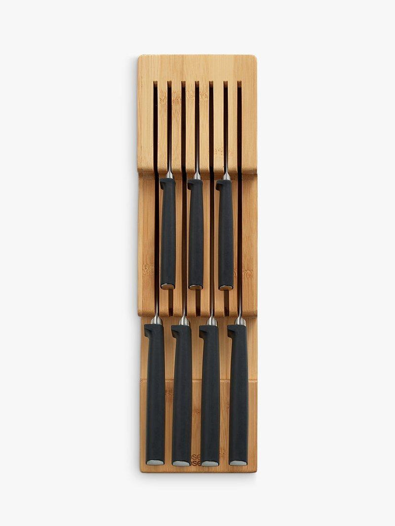 Joseph Joseph DrawerStore bamboo 2 tier knife organiser, imported from the UK