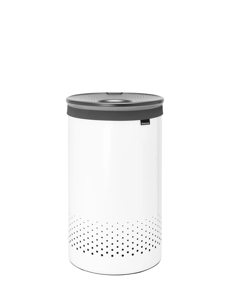 Brabantia laundry bin 60L with lid and bag, imported from the UK