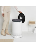 Brabantia laundry bin 60L with lid and bag, imported from the UK
