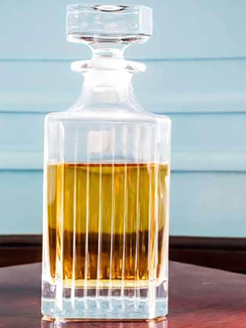 John Lewis Paloma Timeless crystal glass decanter 750ml, imported from the UK