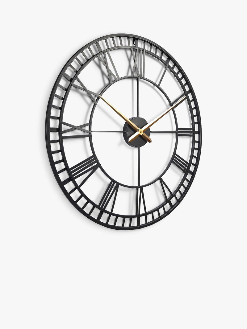 Lascelles skeleton wall clock 80cm - British product