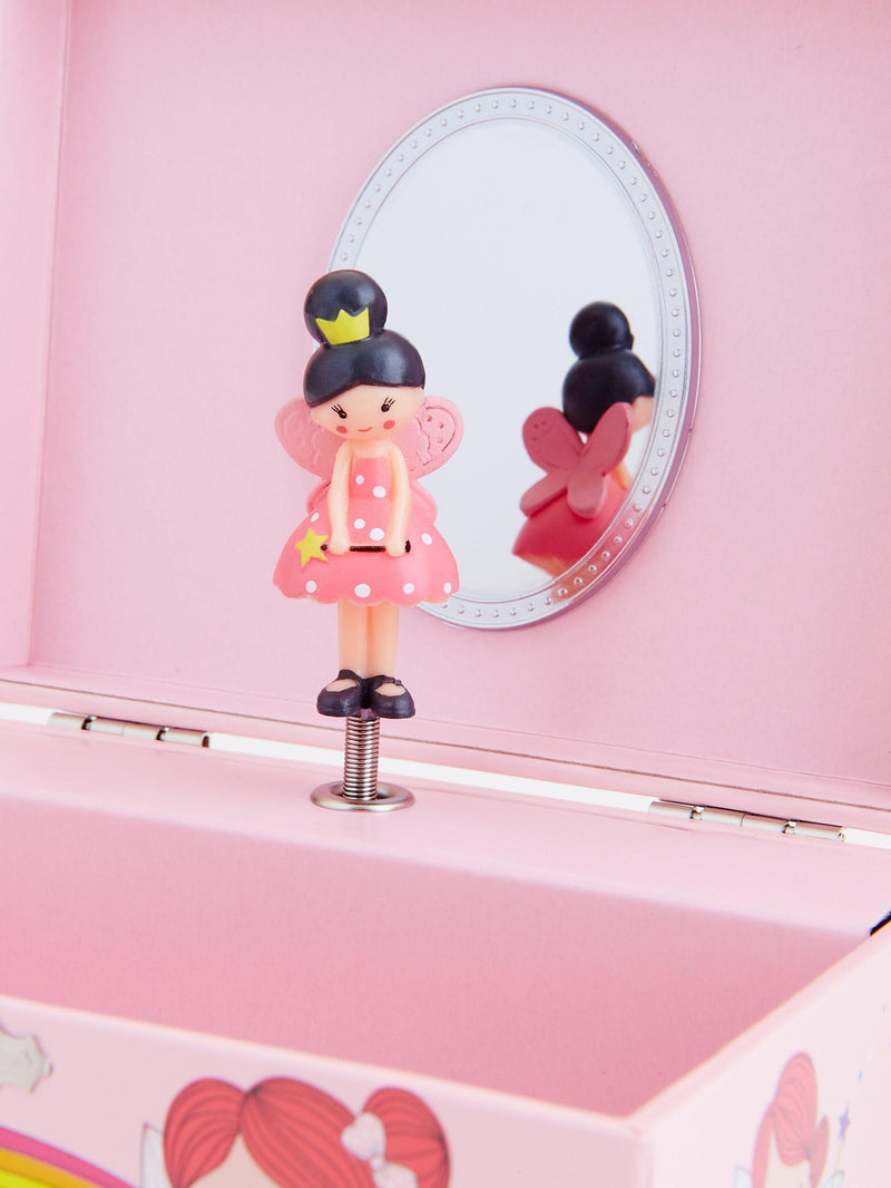 John Lewis musical fairy jewellery box pink, UK version