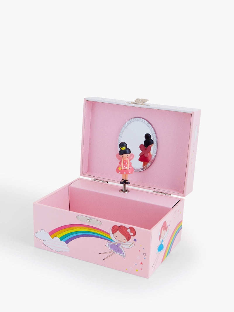 John Lewis musical fairy jewellery box pink, UK version