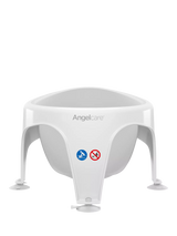 John Lewis Soft Touch Baby Bath Seat in White and Grey for Infants from 6 Months- Buy online at McGrocer