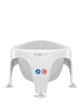 Angelcare soft touch baby bath seat in white and grey - British product