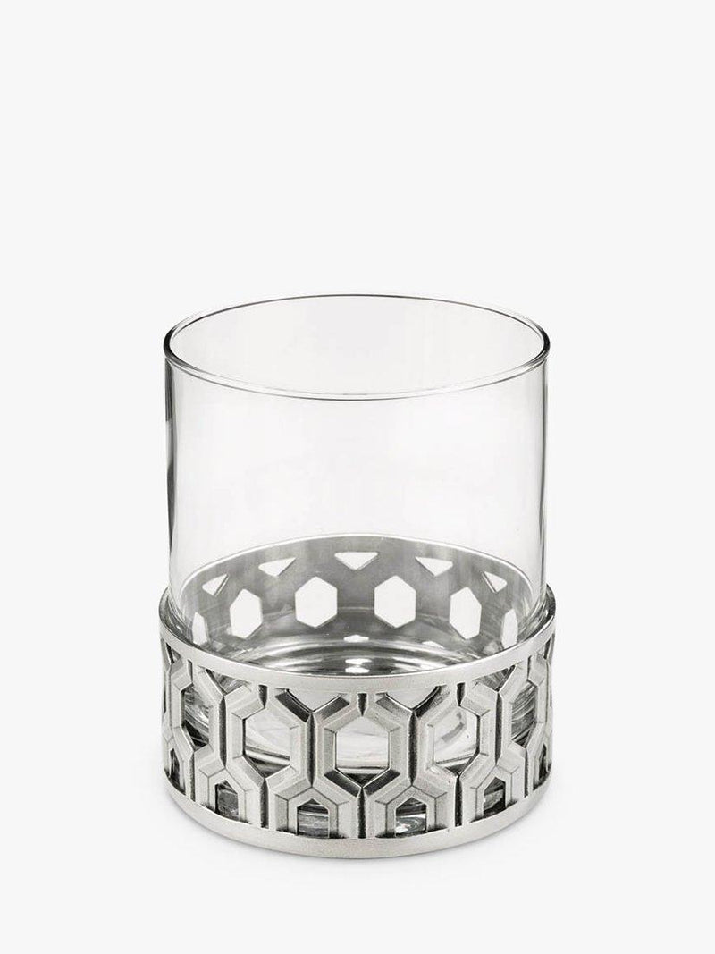 Royal Selangor Hexagon Whisky Tumbler Pewter, imported from the UK