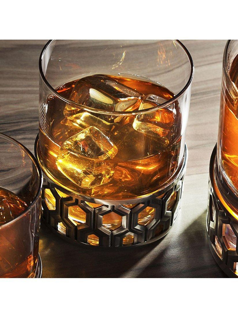 Royal Selangor Hexagon Whisky Tumbler Pewter, imported from the UK