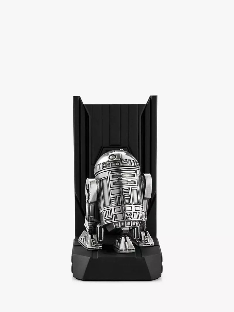 Royal Selangor R2-D2 pewter porcelain bookend (British brand)