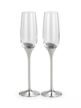 John Lewis Royal Selangor Domain Champagne Flutes Set of 2- Buy online at McGrocer