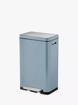 John Lewis EKO X Cube Pedal Bin Blue Kitchen Bin 30L- Buy online at McGrocer