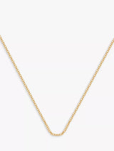 John Lewis Monica Vinader Long Fine Chain Necklace- Buy online at McGrocer