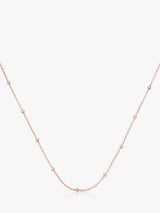 John Lewis Monica Vinader Fine Beaded Chain Necklace 40-45cm- Buy online at McGrocer