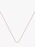 Monica Vinader Short Fine Chain Necklace