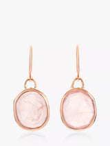 John Lewis Monica Vinader MV Siren Gemstone Wire Earrings- Buy online at McGrocer