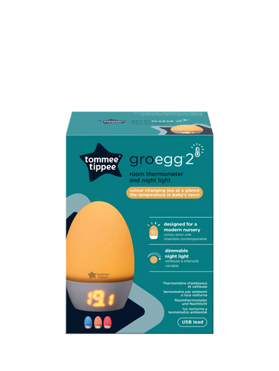 John Lewis Tommee Tippee GroEgg2 Digital Baby Room Thermometer- Buy online at McGrocer
