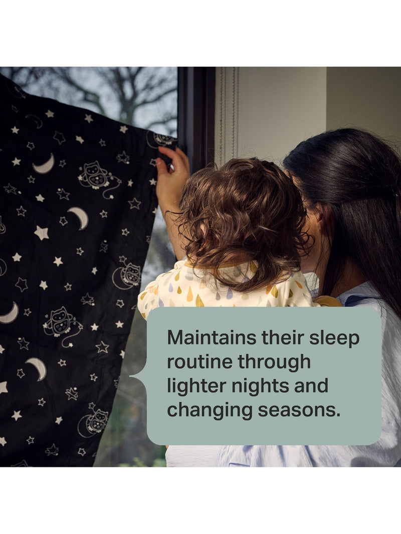 Tommee Tippee Ollie the Owl Gro Anywhere blackout blind (British brand)