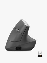 John Lewis Logitech MX Vertical Advanced Ergonomic Mouse Graphite- Buy online at McGrocer