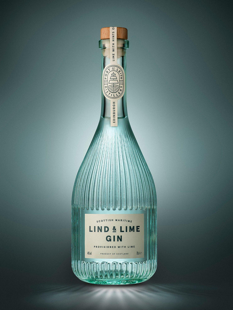 The Port of Leith Distillery Lind & Lime gin 70cl, UK version
