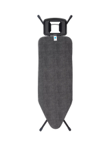 John Lewis Brabantia Extra Large Ironing Board, Denim Black, L124 x W45cm- Buy online at McGrocer