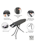 Brabantia extra large ironing board denim black L124xW45, UK version
