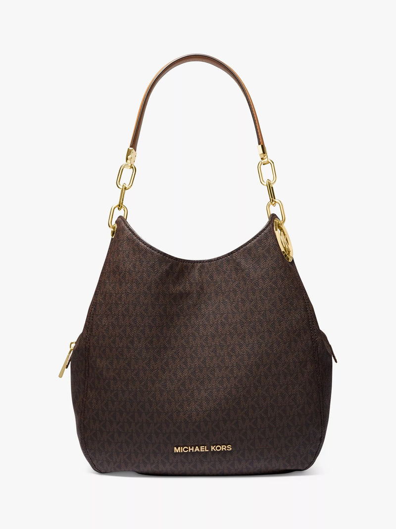 Michael Kors Lillie Logo Large Shoulder Bag
