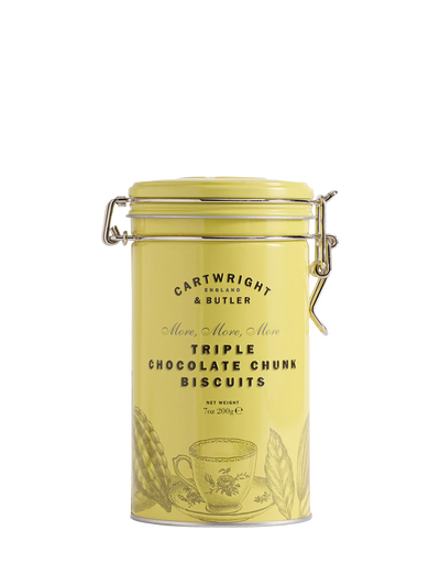 John Lewis Cartwright & Butler Triple Choc Chunk Luxury Biscuits 200g- Buy online at McGrocer