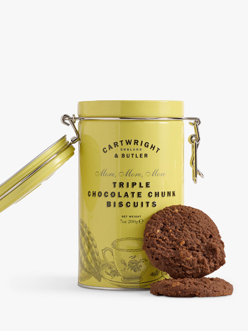 Cartwright & Butler Triple Choc Chunk Biscuits 200g (British brand)
