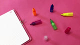 Tinc stacking highlighter with seven colors, customizable order (British brand)