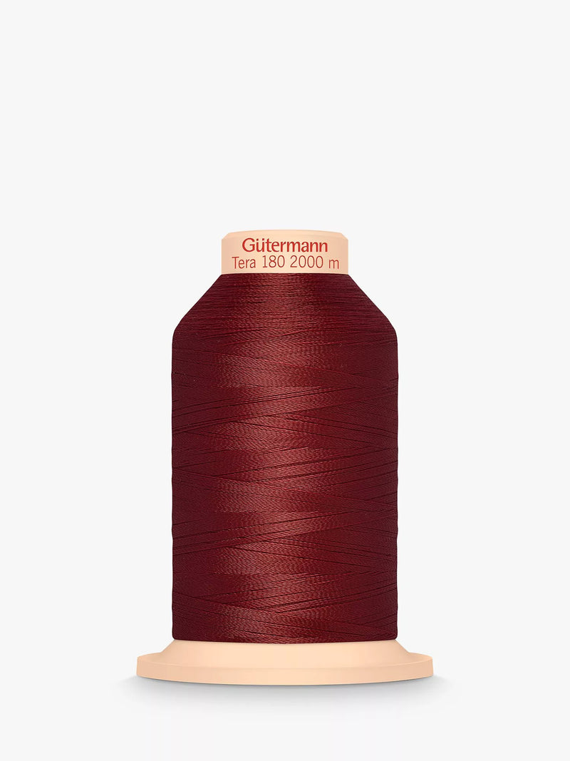 Gütermann creativ Tera 180 Sewing Thread, 2000m, Crimson Red 368
