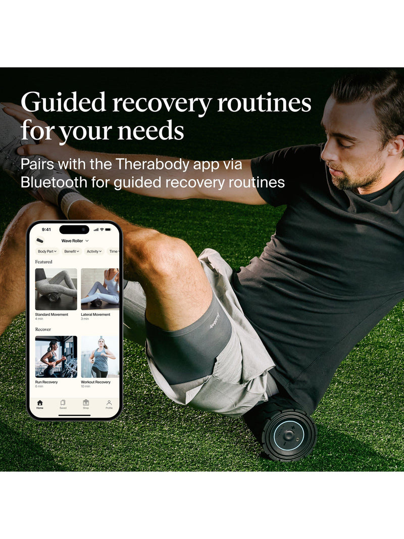 Therabody Wave vibration foam roller, UK version