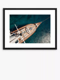 Brookpace Lascelles sail boat framed print 66x86cm, imported from the UK